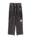 ＜MAISON MIHARAYASUHIRO＞COTTON SATIN CARGO TROUSERS