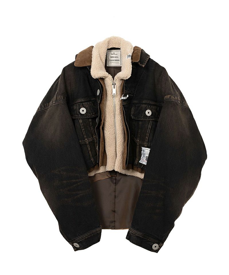 ＜MAISON MIHARAYASUHIRO＞LAYERED DENIM JK