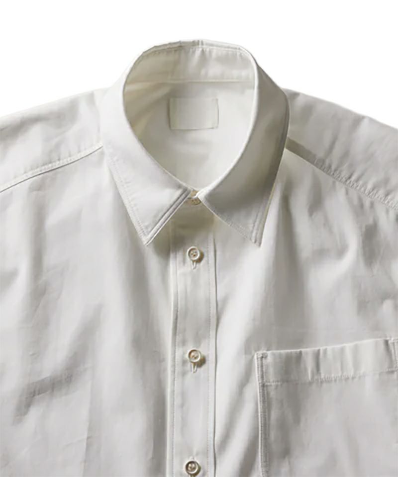 山内＞フランス綾コットンクロスシャツ | MAKES ONLINE STORE