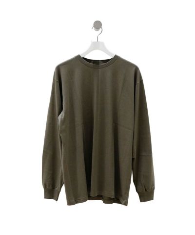 AURALEE＞LUSTER PLAITING L/S TEE | MAKES ONLINE STORE