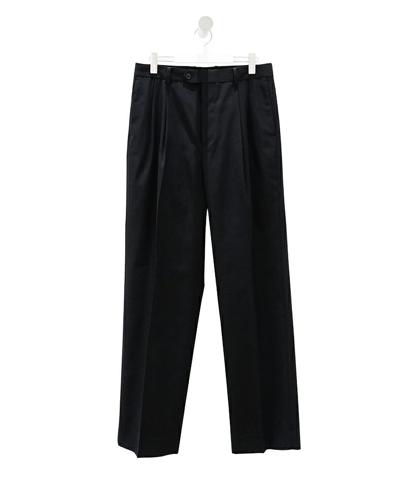 ＜AURALEE＞LIGHT WOOL MAX GABARDINE TWO-TUCK SLACKS