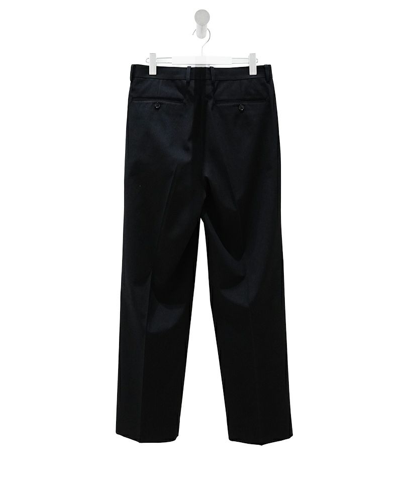 AURALEE＞LIGHT WOOL MAX GABARDINE TWO-TUCK SLACKS | MAKES