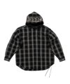 ＜mastermind JAPAN＞HOODED PLAID FLANNEL SHIRT (MJ25E15-SH014)