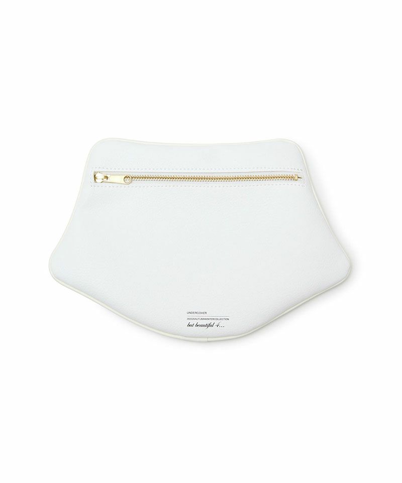 【新品未使用】UNDERCOVER 転写ポーチ(半透明/大) CAT UNDERCOVER WOMENS]転写ポーチチャームCatDrawers/BLACK(UC2E1K02-1