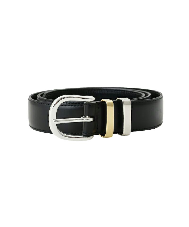 LEATHER BELT BLACK
