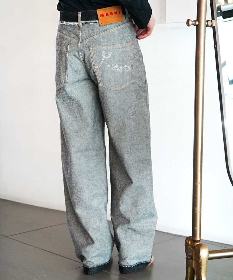 MARNI＞INSIDEOUT DENIM PANTS | MAKES ONLINE STORE