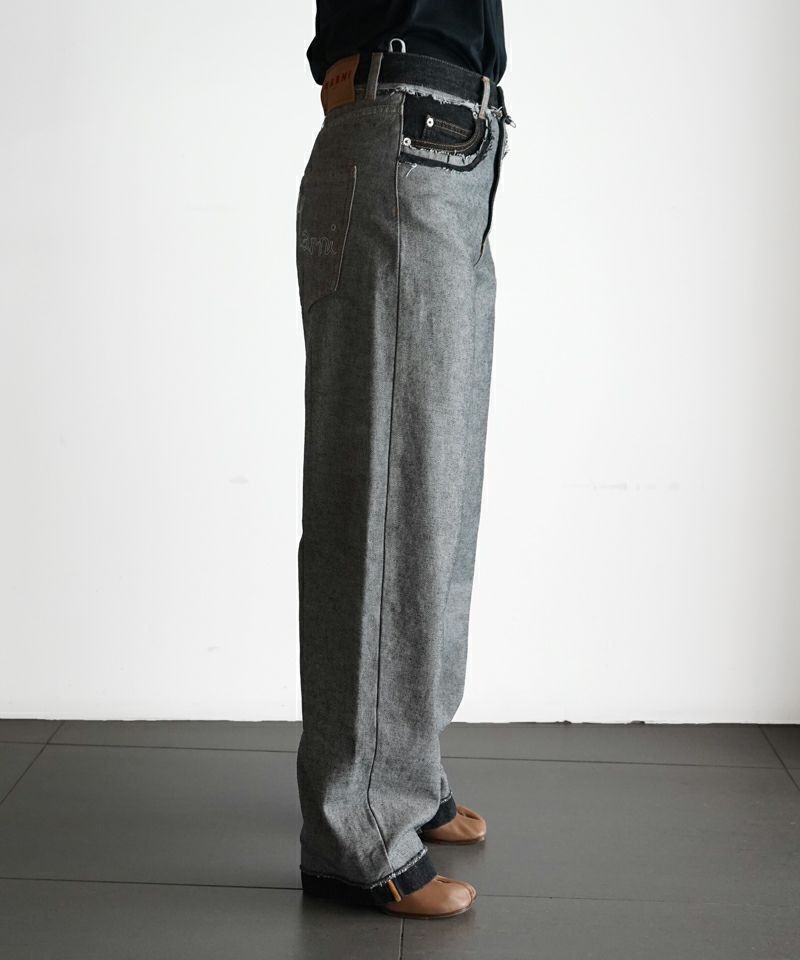 MARNI＞INSIDEOUT DENIM PANTS | MAKES ONLINE STORE
