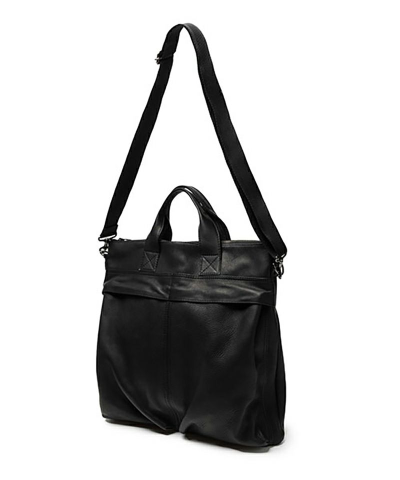 ＜MR.OLIVE＞IMPERMA-LEATHER -HELMET BAG