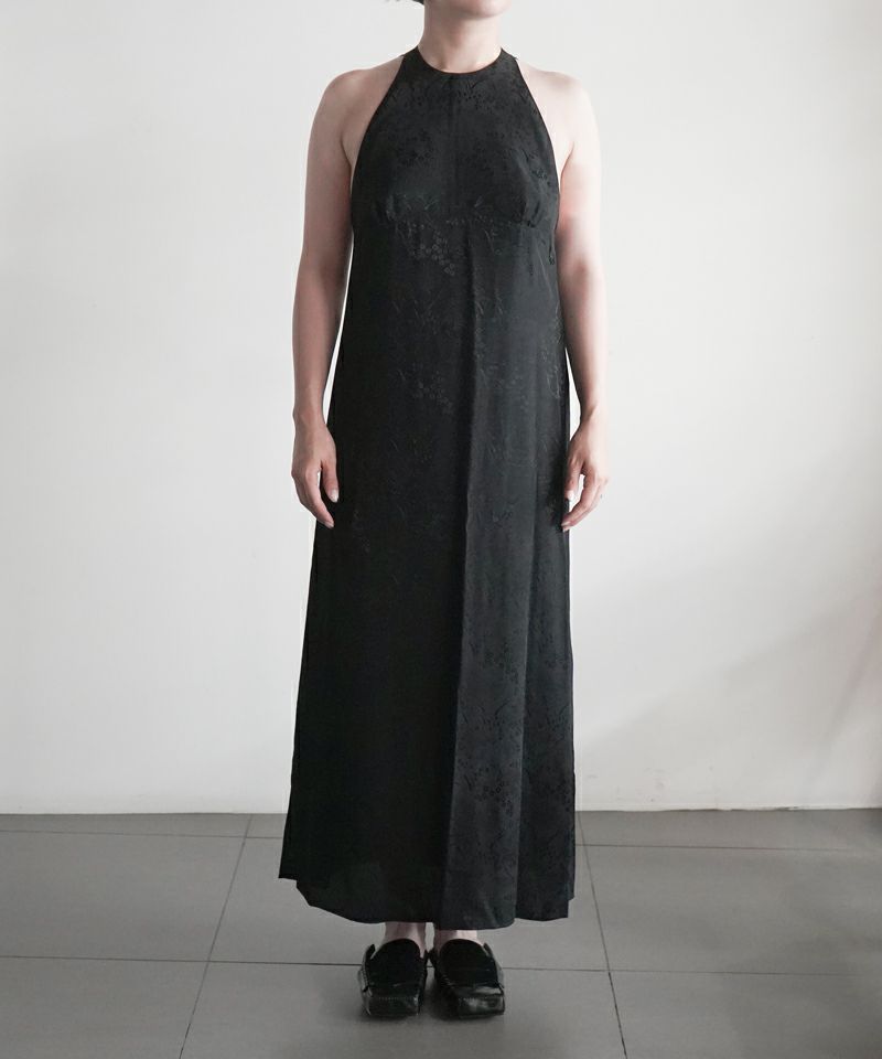 Mame Kurogouchi＞Floral Jacquard Camisole Dress | MAKES