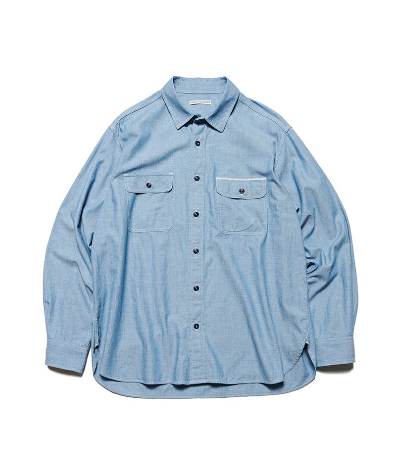 ＜uniform experiment＞WASHED CHAMBRAY SHIRT