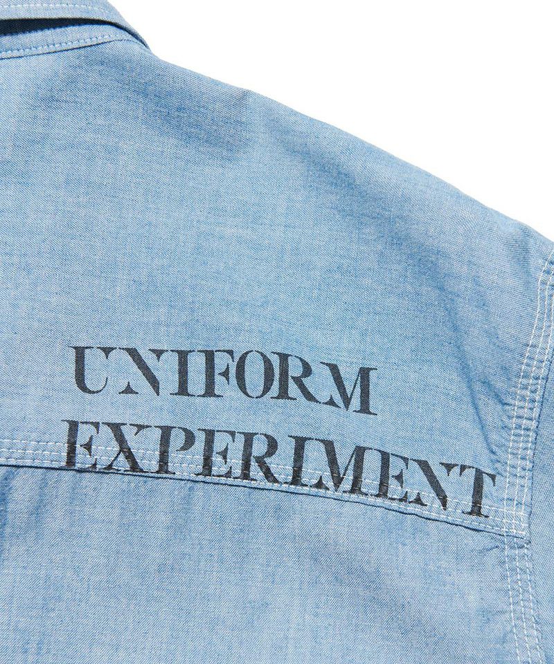 uniform experiment＞WASHED CHAMBRAY SHIRT | MAKES ONLINE STORE
