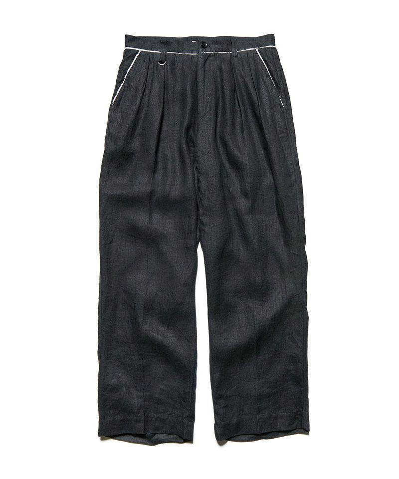 ＜uniform experiment＞BRUSHED LINEN CUT-OFF PANTS