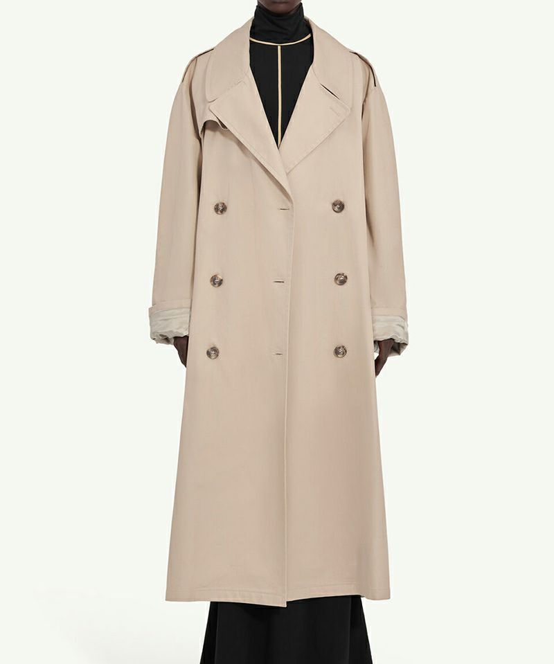 MM6 Maison Margiela トレンチコート 38 MM6 MAISON MARGIELA/TRENCH COAT(BEIGE)