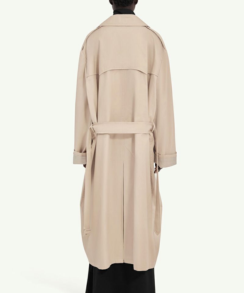MM6 エムエム６トレンチコート　ベージュ　マルジェラ MM6 MAISON MARGIELA(エムエム 6 メゾン マルジェラ)のTRENCH