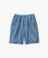 SIDOGRAS Indigo Poplin Track Shorts