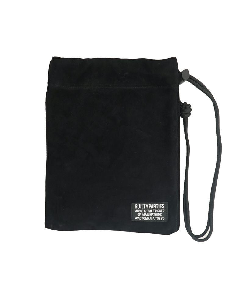SUEDE LEATHER SHOULDER POUCH