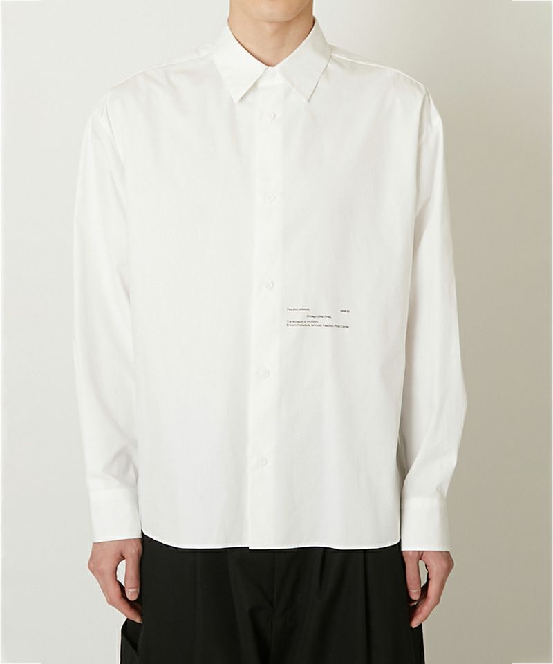 ＜ALMOSTBLACK＞YASUHIRO ISHIMOTO_WOVEN PRINT DRESS SHIRTS