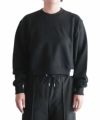 ＜HYKE＞CCROPPED SWEAT SHIRT