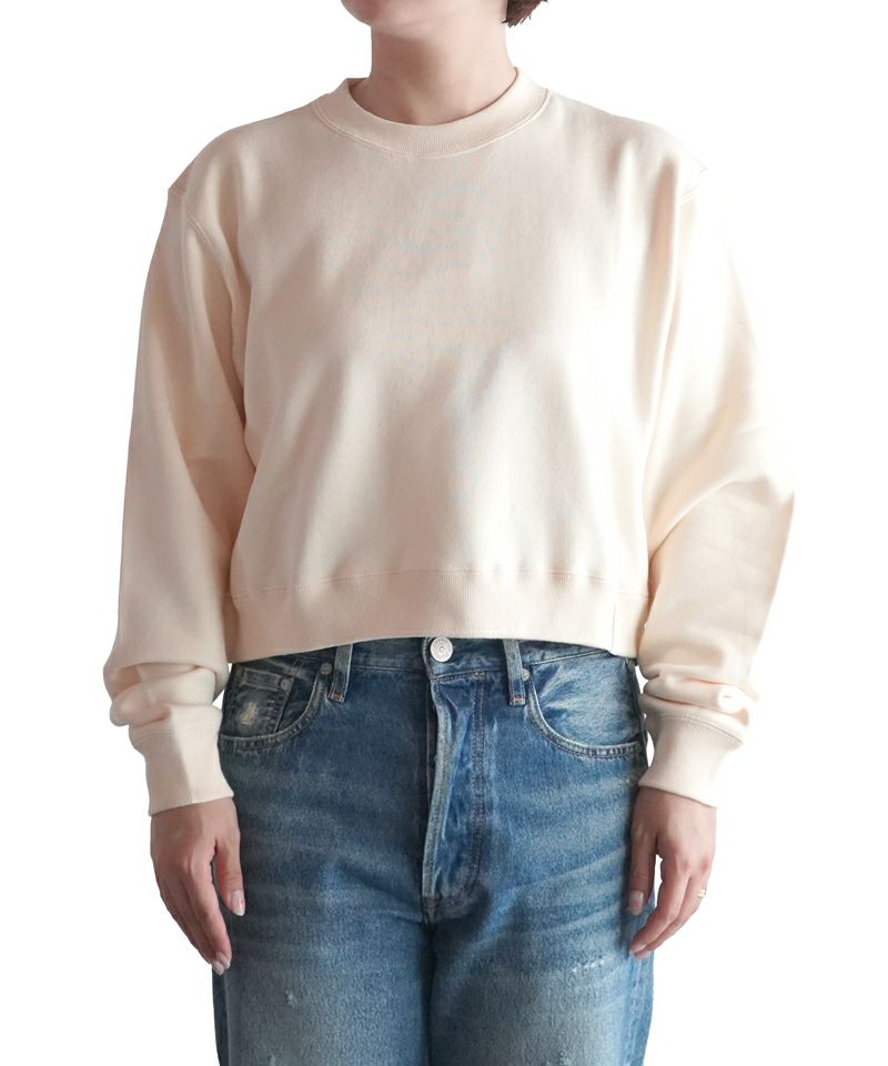 ＜HYKE＞CCROPPED SWEAT SHIRT