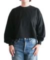 ＜HYKE＞CROPPED LONG-SLV TEE / BIG FIT (6.5OZ)