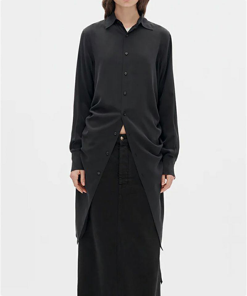 ＜Ann Demeulemeester＞SANDRINA HIGH COMFORT SHIRT