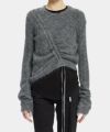 ＜Ann Demeulemeester＞ZINAIDA BOAT NECK SWEATER