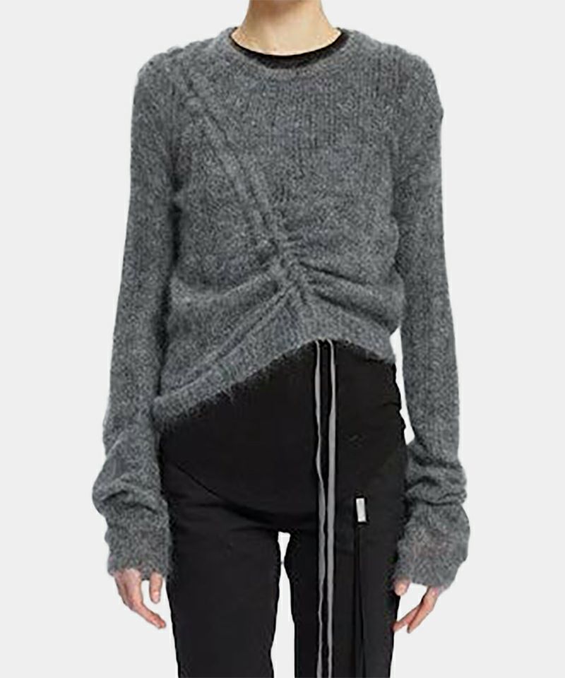 ＜Ann Demeulemeester＞ZINAIDA BOAT NECK SWEATER