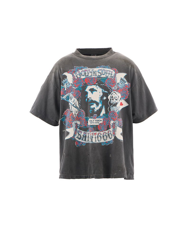 SAINT M××××××セントマイケル BONJOUR DSN_SS TEE SAINT MICHAEL＞SS