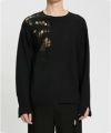 ＜Ann Demeulemeester＞WALDON DESTR.S-STITCH C/N SWEATER
