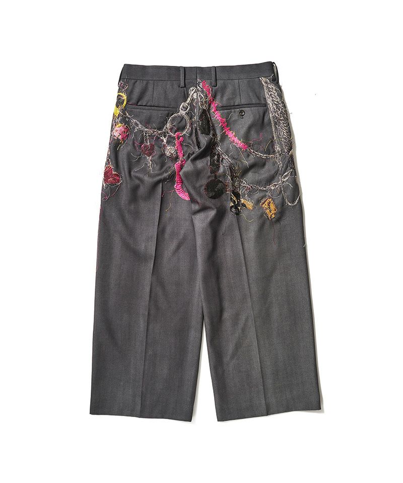 doublet＞EMBROIDERED CHAIN TAILORED TROUSERS | MAKES ONLINE