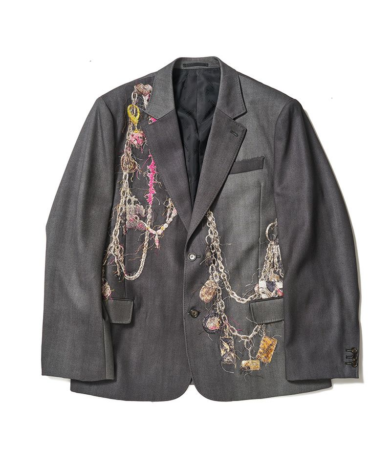 doublet ジャケット doublet＞EMBROIDERED CHAIN TAILORED JACKET | MAKES ONLINE STORE