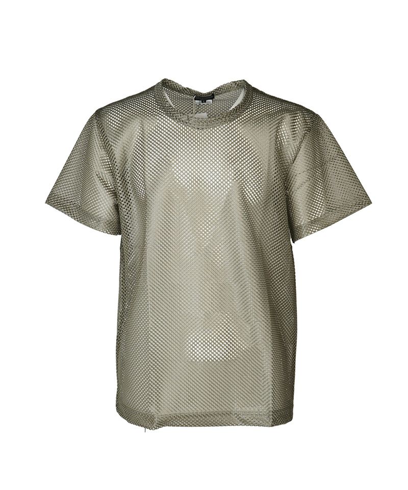 ＜COMME des GARCONS HOMME PLUS＞エステルメッシュ Tシャツ (PP-T030-051)