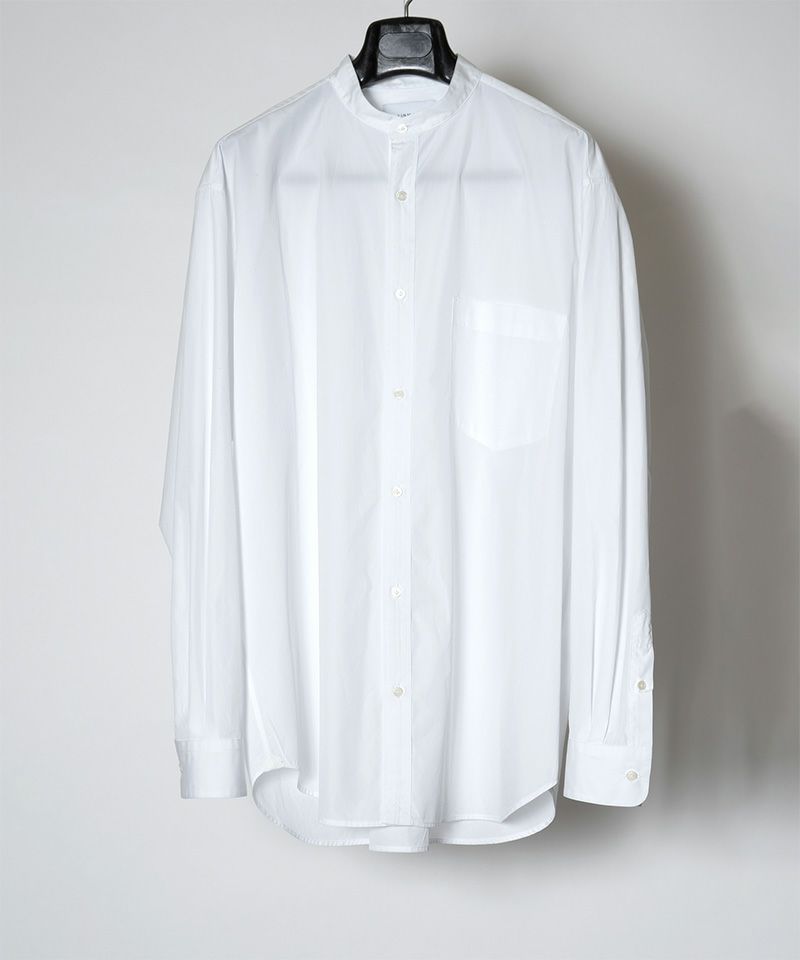 RAINMAKER＞BAND COLLAR SHIRT | MAKES ONLINE STORE