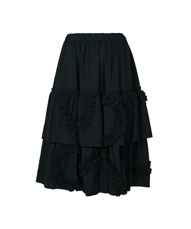 ＜BLACK COMME des GARCONS＞ウールトロピカル スカート (1P-S007-052)