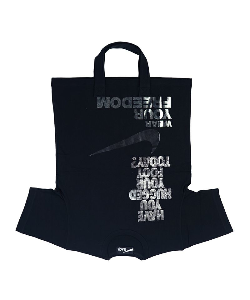  ＜BLACK COMME des GARCONS＞綿天竺NIKE プリントBAG (1P-K203-052)
