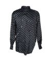 ＜BLACK COMME des GARCONS＞レーヨンサテン水玉プリント シャツ (1P-B008-052)