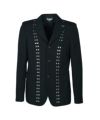 ＜BLACK COMME des GARCONS＞ウールギャバジン／スタッズ ジャケット (1P-J001-052)