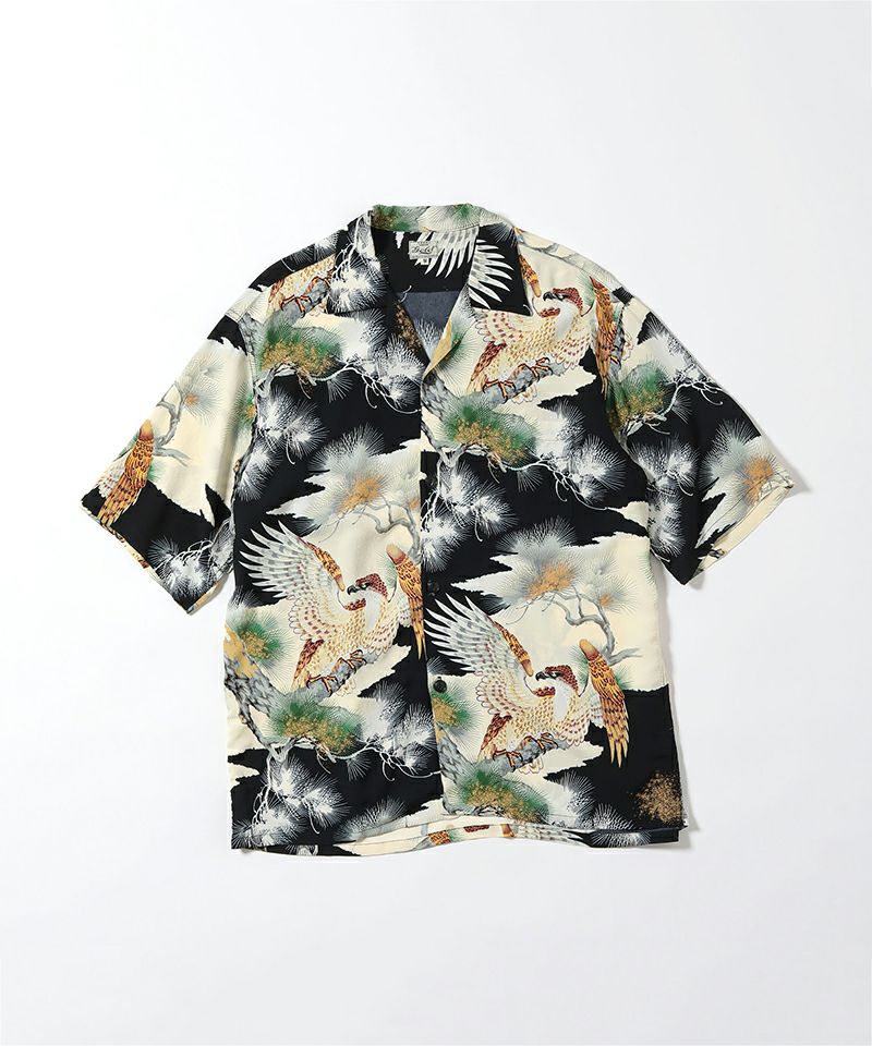 ＜GOLD＞ ALOHA SHIRT"KING OF THE SKY"