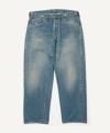 No.22 Washed Wide Denim Pants