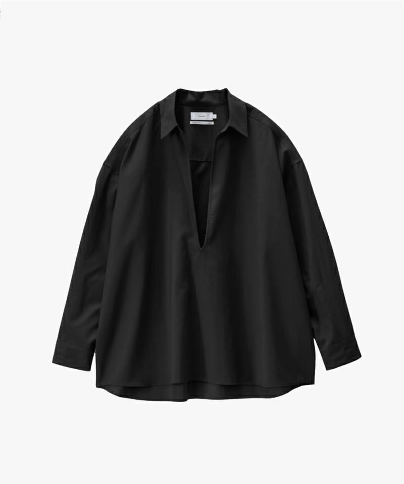 24AW 完売品 Graphpaper Viscose Wool Shirts Graphpaper) Brushed Mockrody Crew Neck L/S Tee (GM253-70423