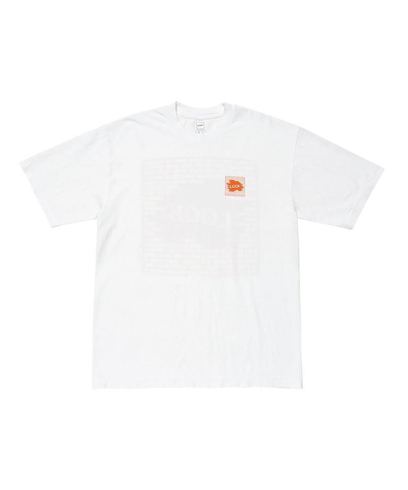 ＜LQQK Studio＞BRICK LOGO TEE