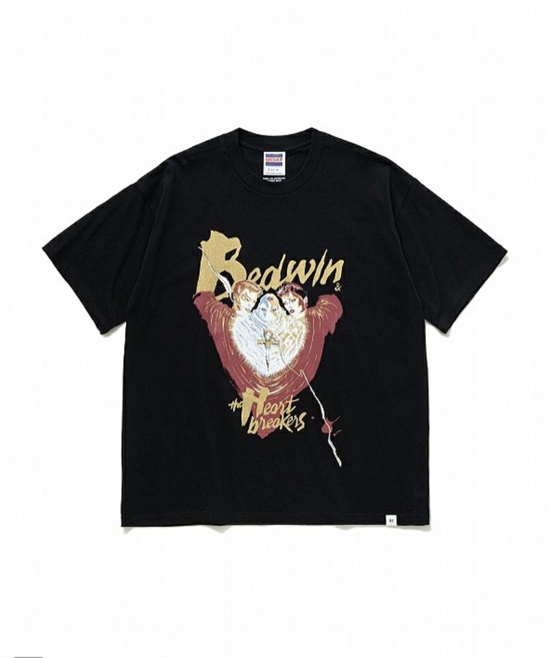 ＜BEDWIN＆THE HEARTBREAKERS＞S/S PRINTED TEE “BLAYLOCK”