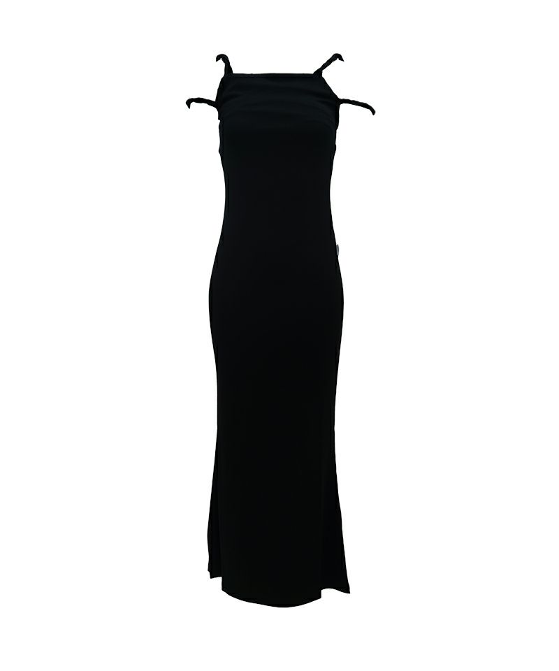 ＜BASICKS＞Twisted Strap Maxi Dress