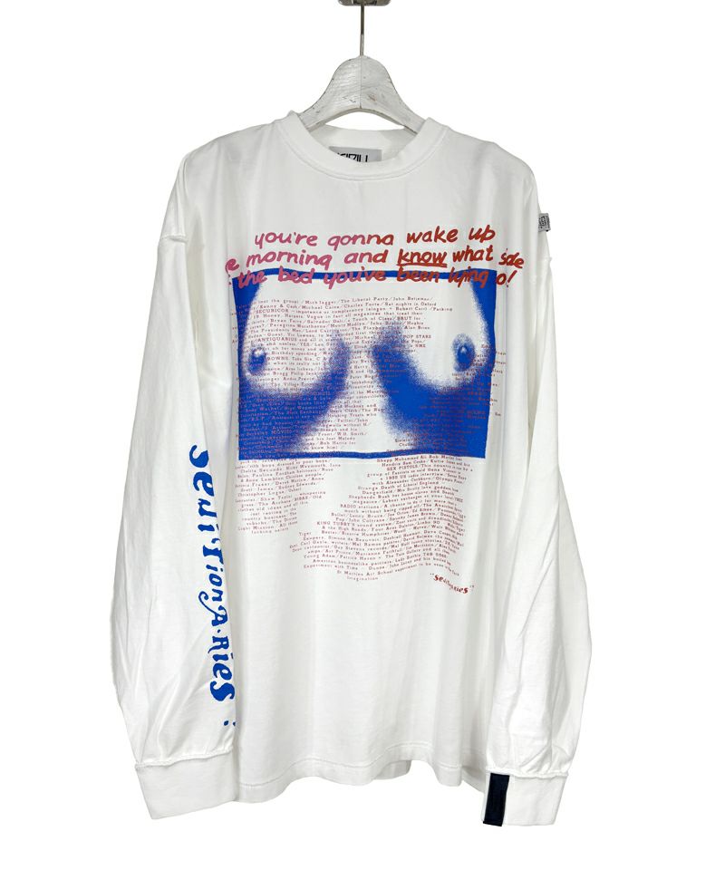 ＜KIDILL＞SEDITIONARIES LONG SLEEVE T-SHIRT (KL1015)