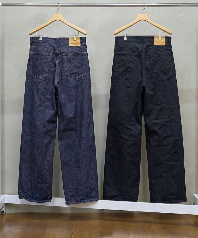 Unused UW1158 size 2ワイドデニムwide denim UNUSED＞13oz wide denim pants | MAKES ONLINE STORE