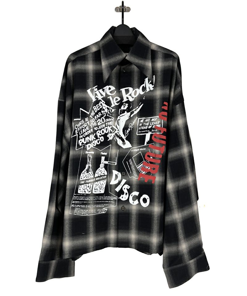 ＜KIDILL＞SEDITIONARIES POINTED COLLAR SHIRT (KL1004)