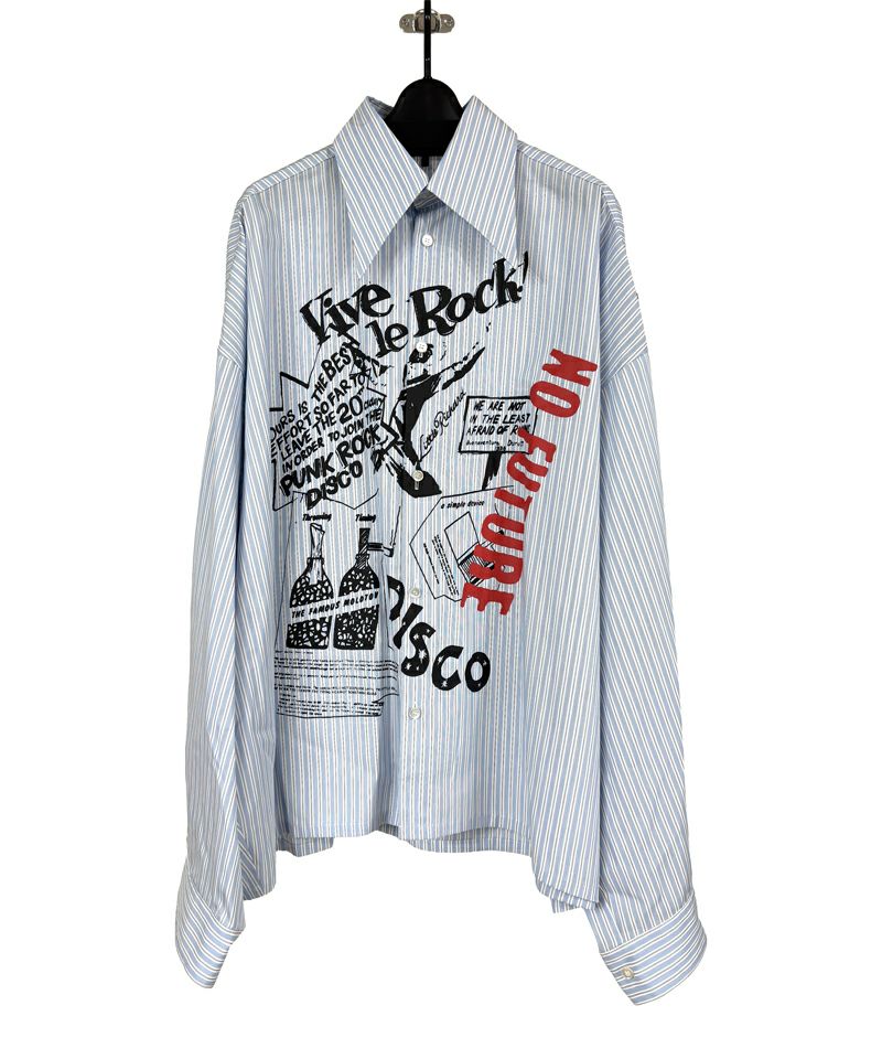 ＜KIDILL＞SEDITIONARIES POINTED COLLAR SHIRT (KL1004)