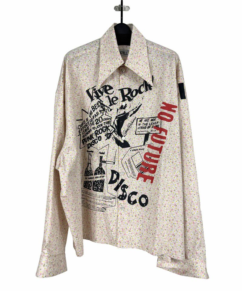 ＜KIDILL＞SEDITIONARIES POINTED COLLAR SHIRT (KL1004)