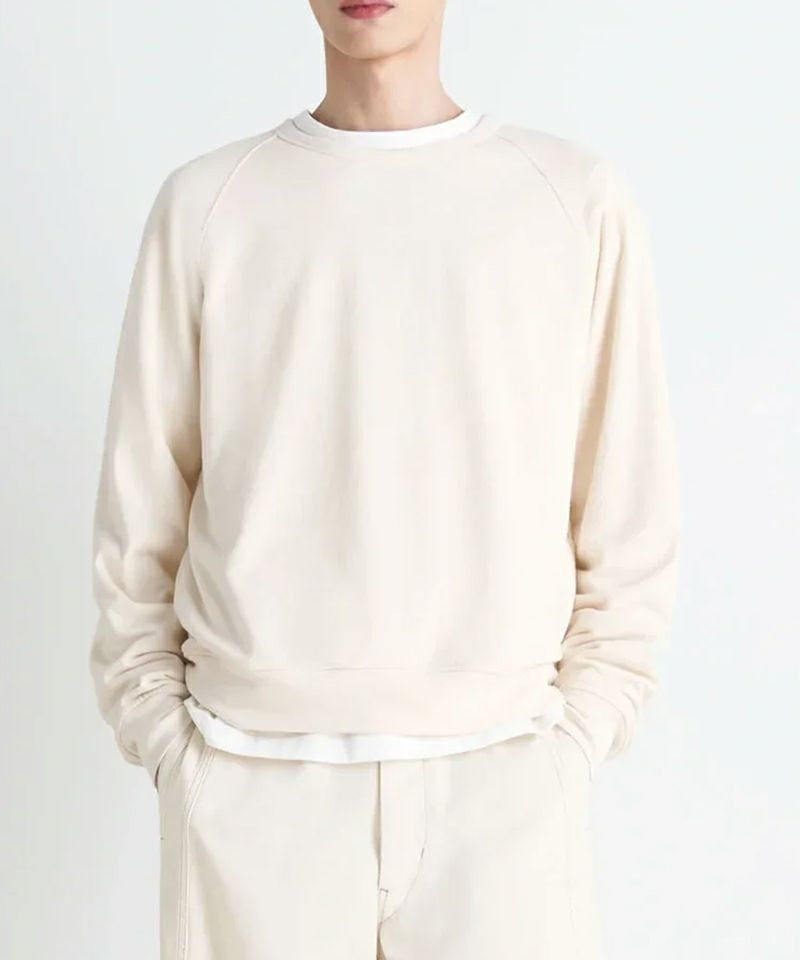 ＜LEMAIRE＞CREW NECK SWEATSHIRT (TO1454LJ1042)