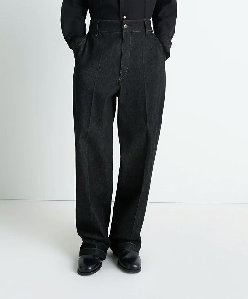 ＜LEMAIRE＞MAXI BARREL WORKWEAR PANTS (PA1261LD1061)